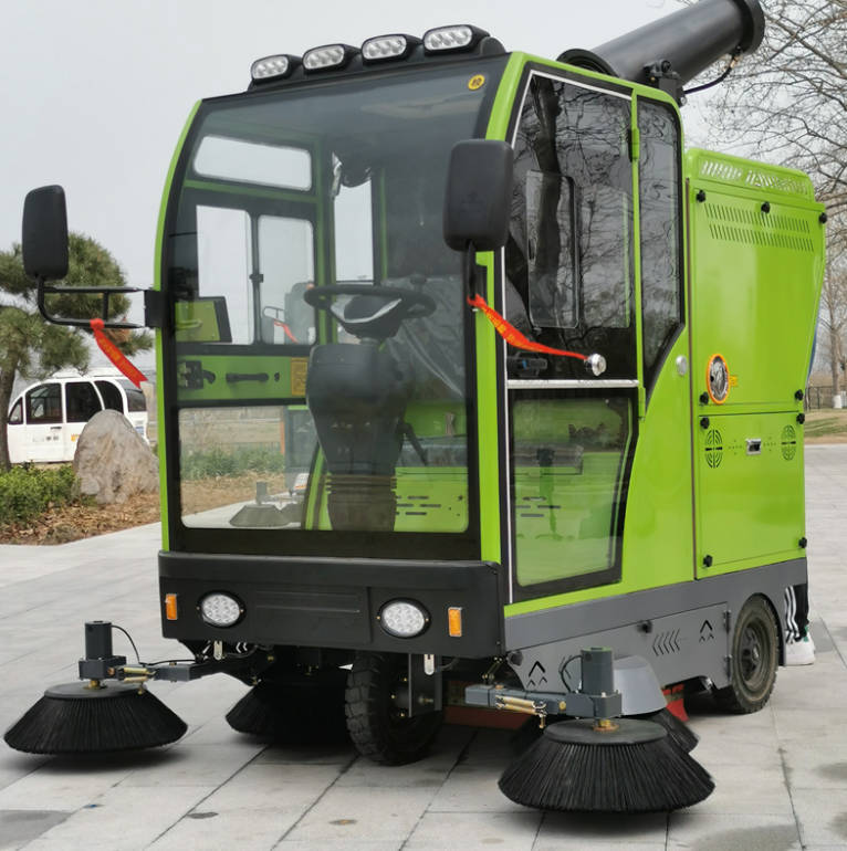 衡水道路清洁广泛应用电动环卫清扫车